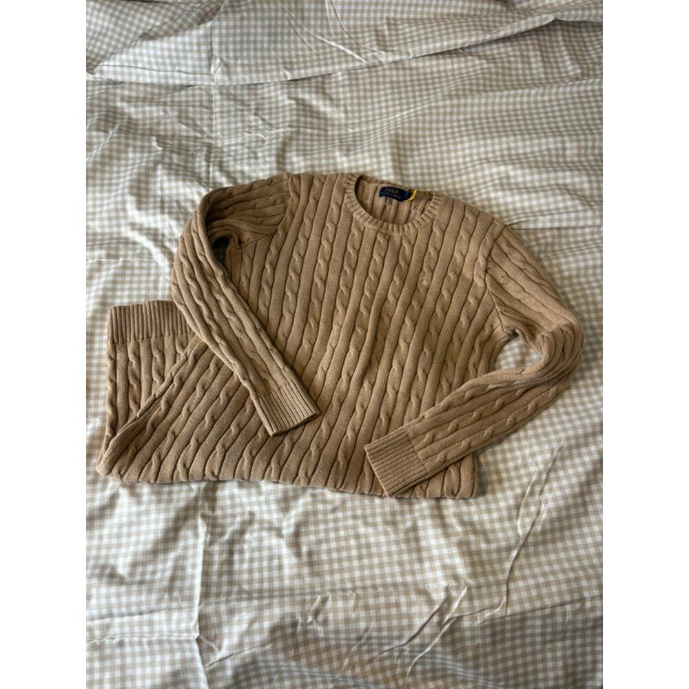 Ralph Lauren Cable-knit Cotton Dress Polo